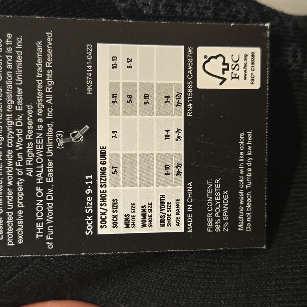 Ghostface Socks - Picture 4 of 4